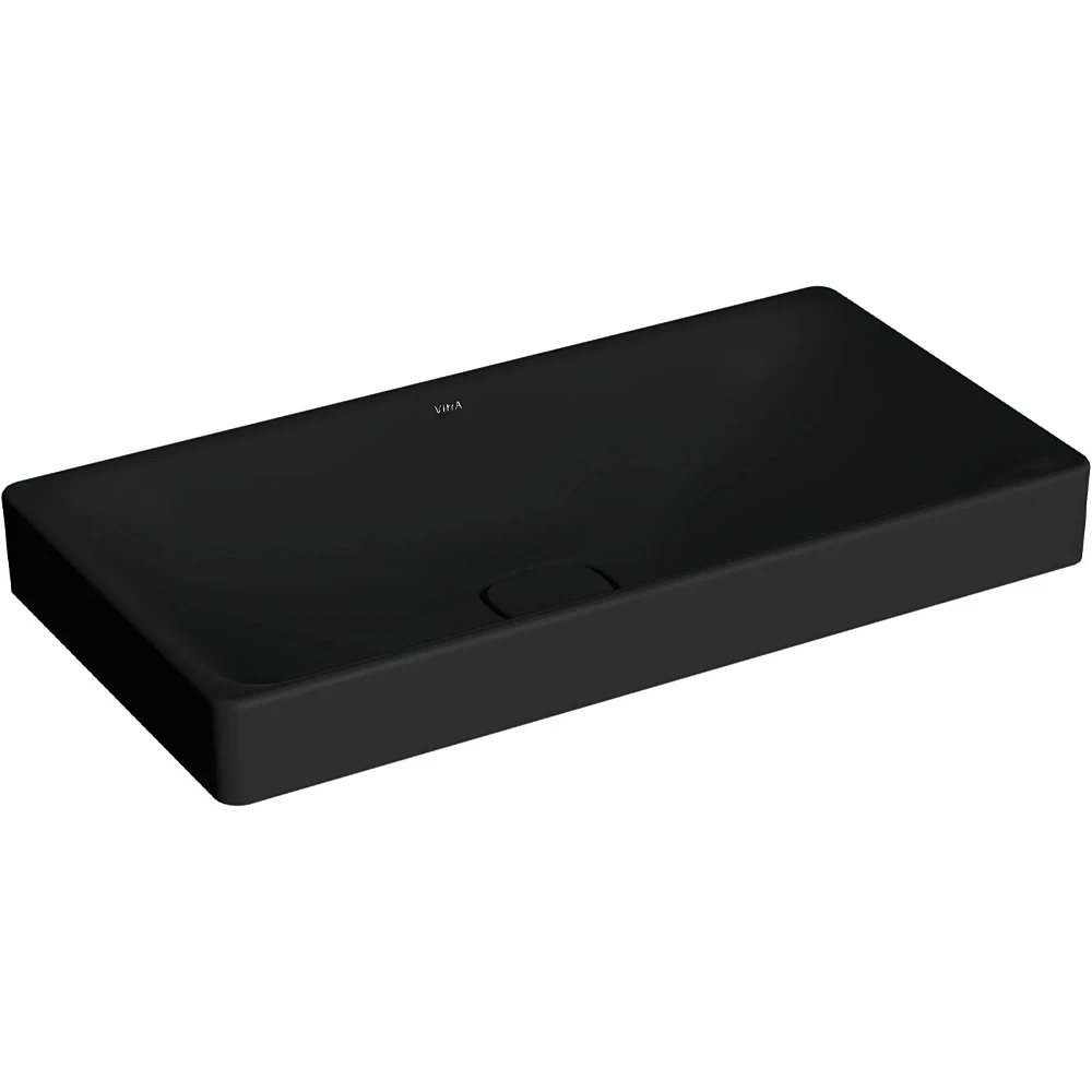 Vitra Metropole 80x40 Cm Mat Siyah Çanak Lavabo - 7536B483-1398