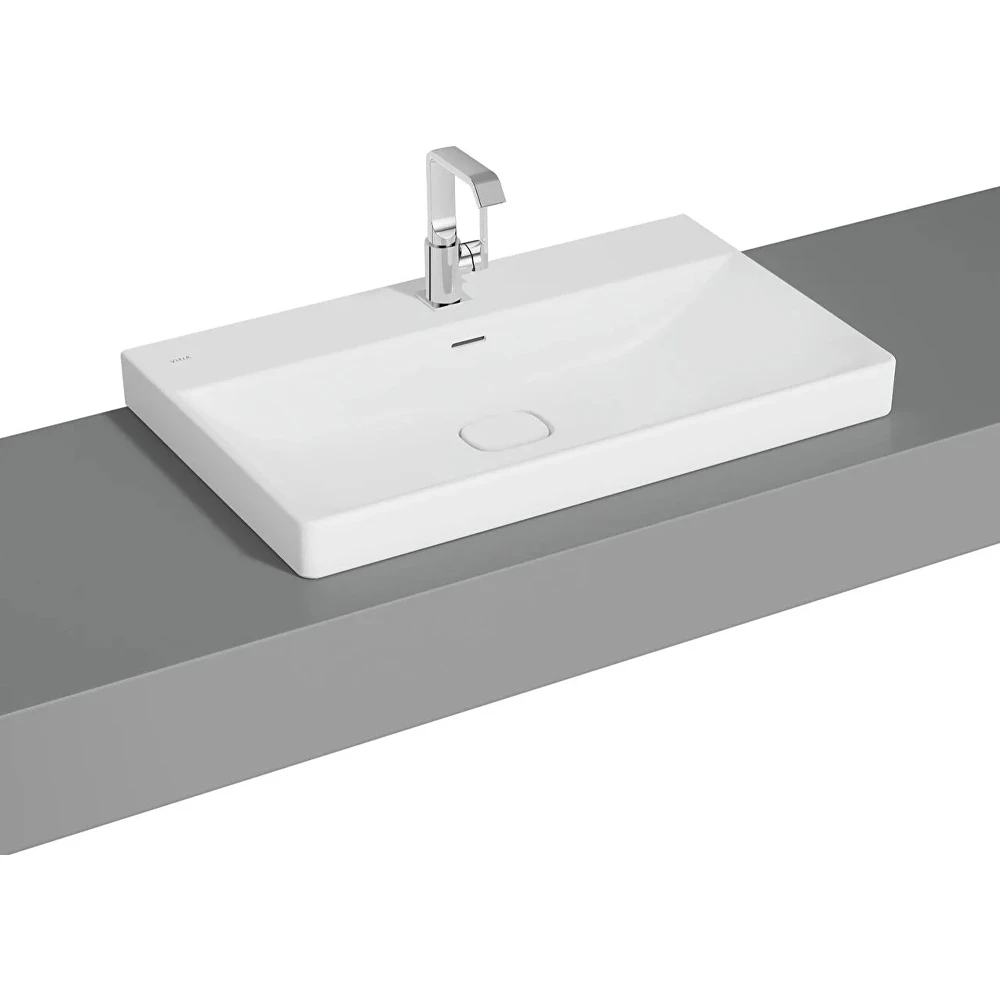 Vitra Metropole 80x47 Cm Mat Beyaz Çanak Lavabo - 7527B401-7211