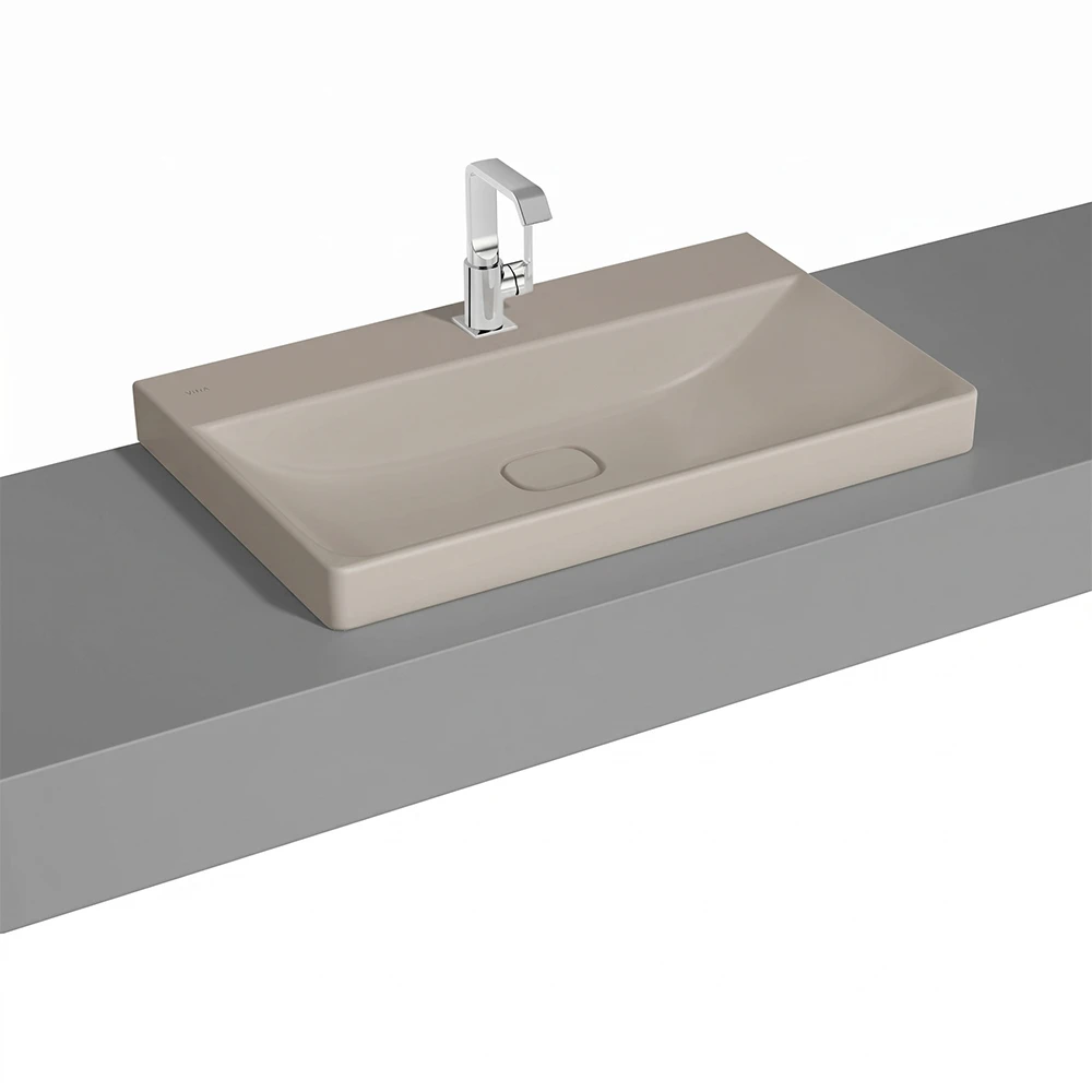 Vitra Metropole 80x47 Cm Mat Kum Beji Çanak Lavabo - 7527B422-0937