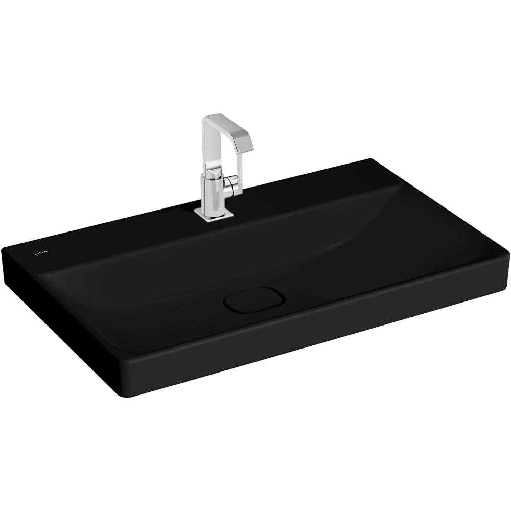 Vitra Metropole 80x47 Cm Mat Siyah Lavabo - 7527B483-0041