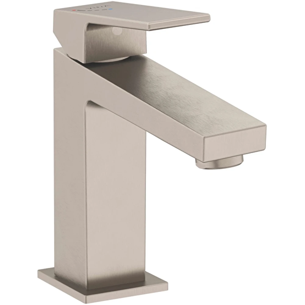 Vitra Minimax Square Blueco Fırçalı Nikel Yüksek Lavabo Bataryası - A4372234ENR