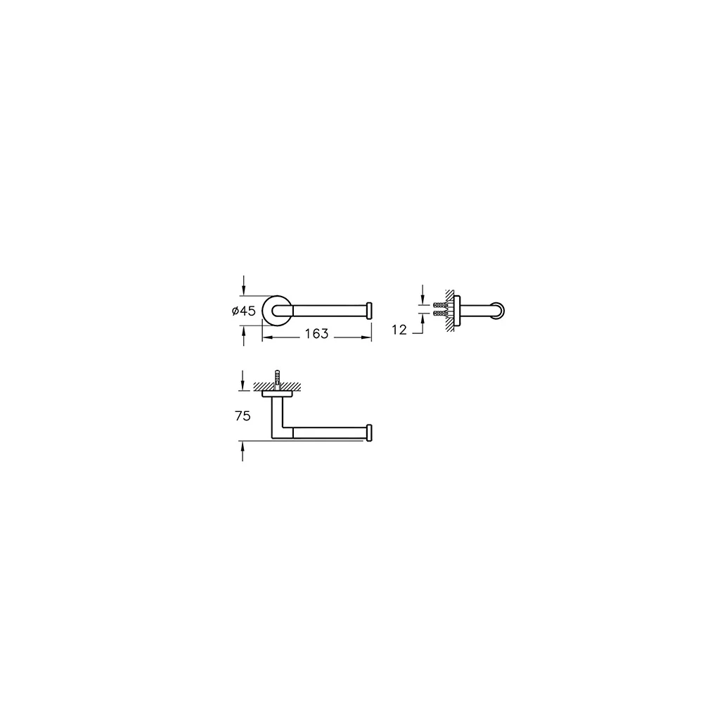 Vitra Minimax Yedek Tuvalet Kağıtlığı A44789 3