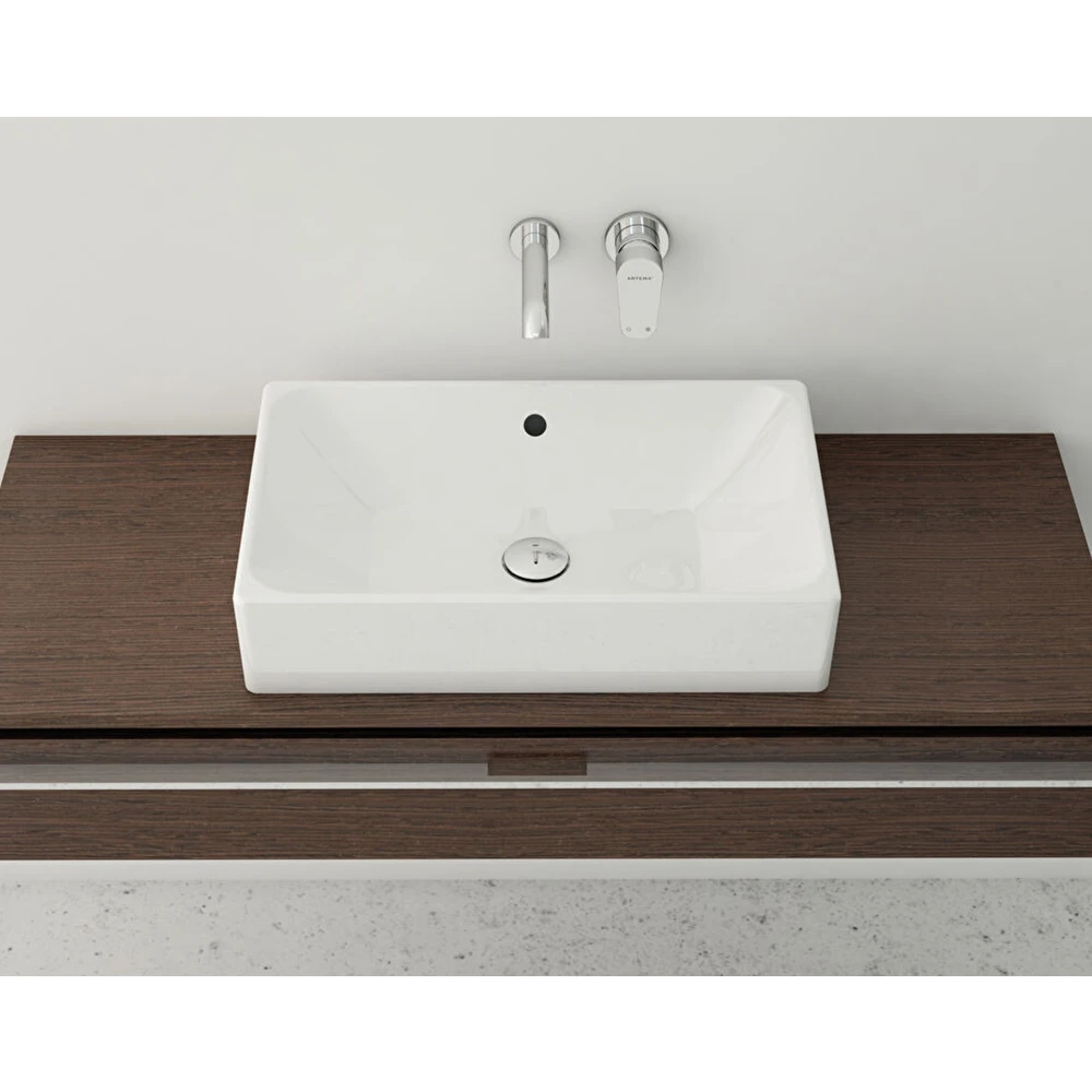 Vitra Nuo 50x38 Cm Dikdörtgen Çanak Lavabo 7436B003-0012 3