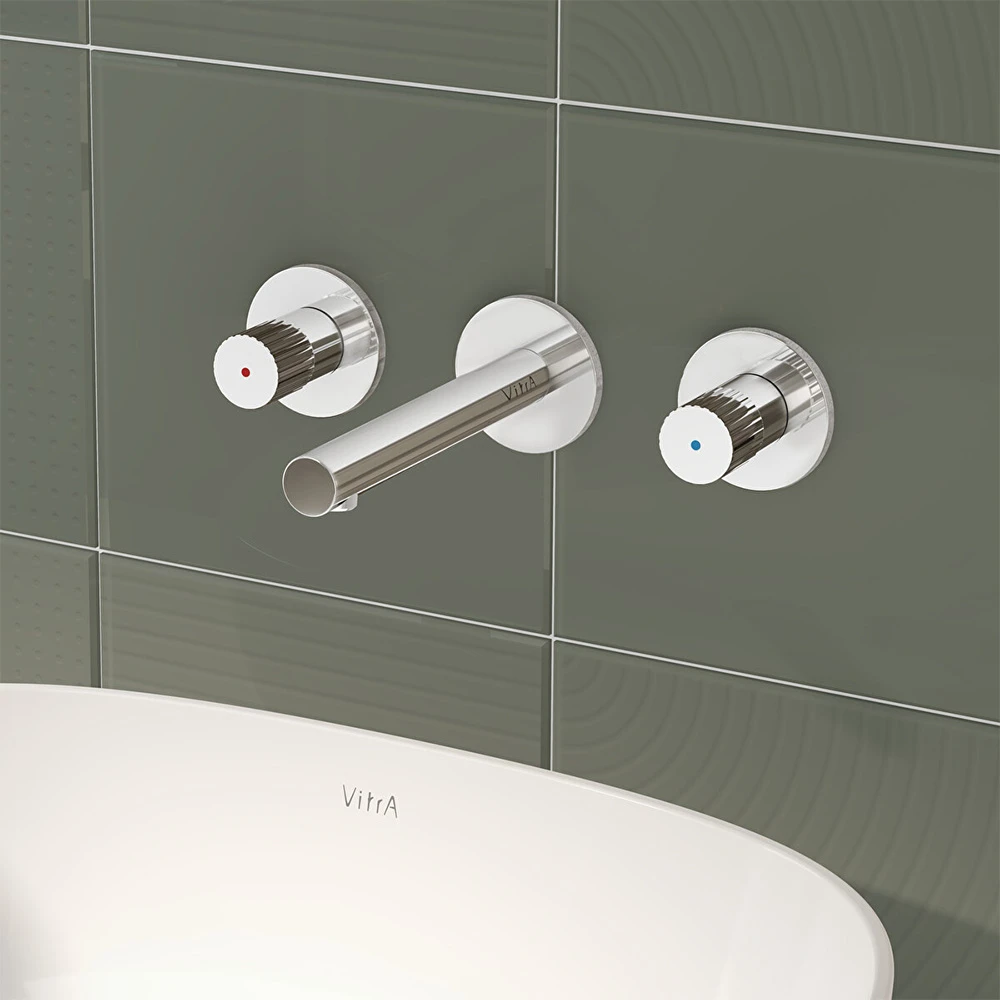 Vitra Origin 3 Rozetli Ankastre Lavabo Bataryası A42582 3
