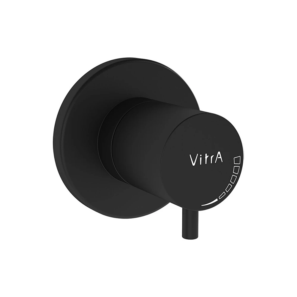 Vitra Origin Ankastre Mat Siyah Stop Valf A4145836WTC
