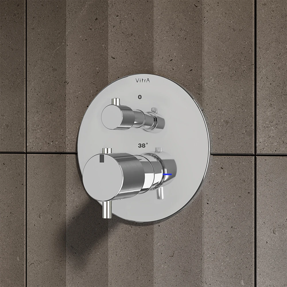 Vitra Origin Ankastre Termostatik Banyo Bataryası - A42671 2