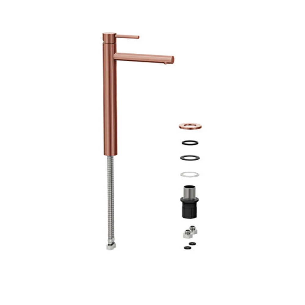 Vitra Origin Soft Bakır Yüksek Lavabo Bataryası A4255829 2