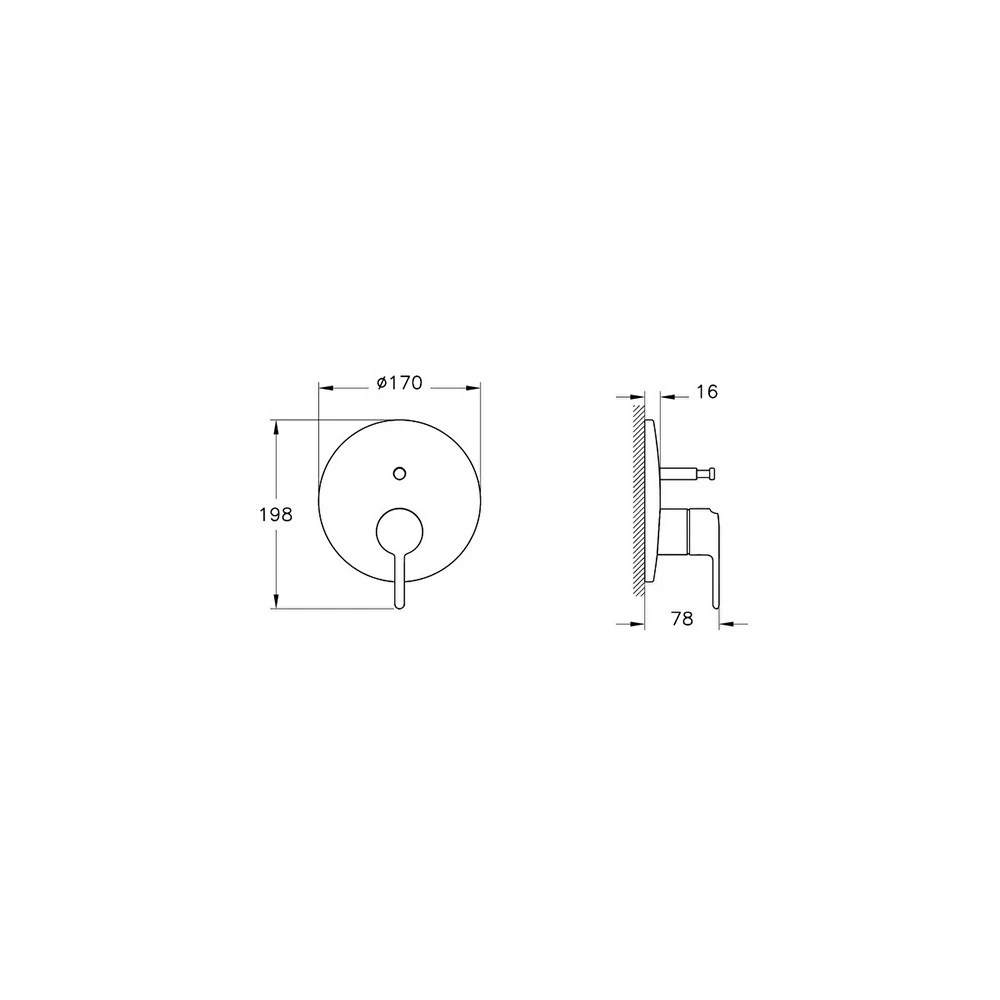 Vitra Origin Classic Ankastre Banyo Bataryası A42895 2