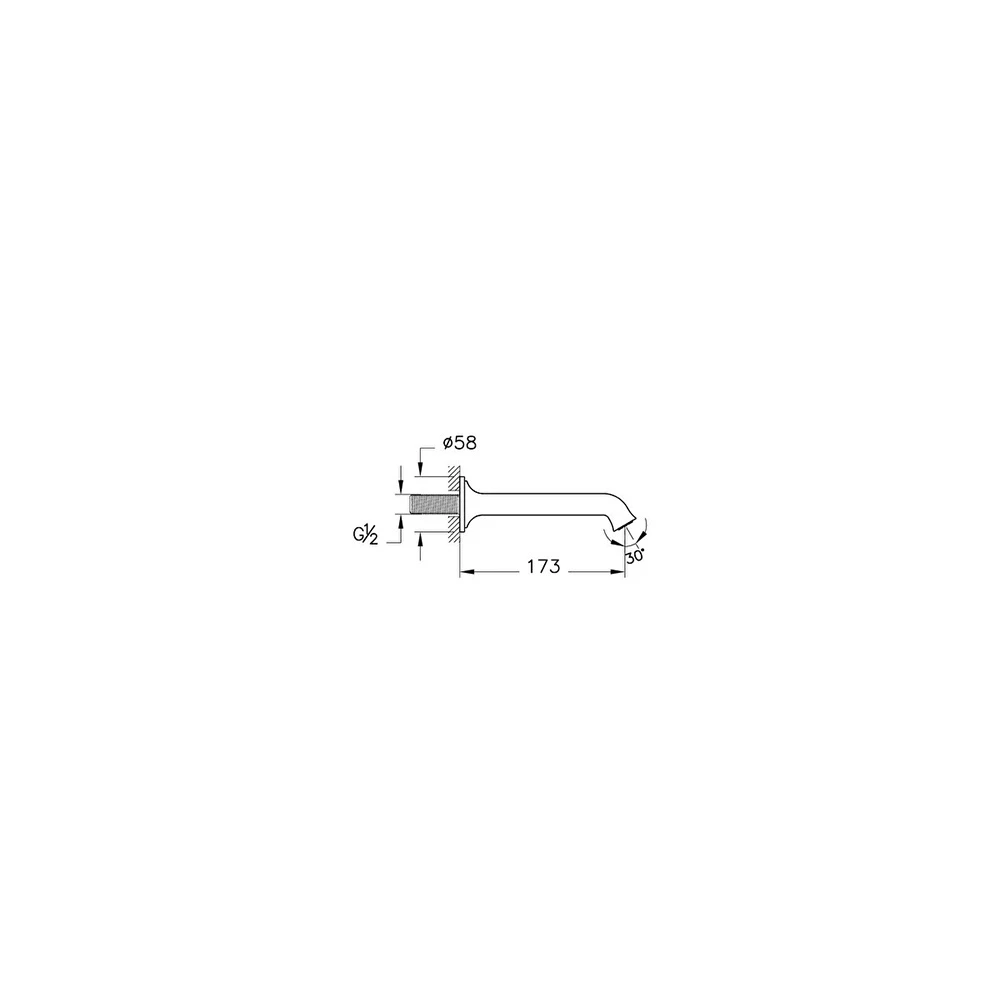Vitra Origin Classic Çıkış Ucu A42899 2