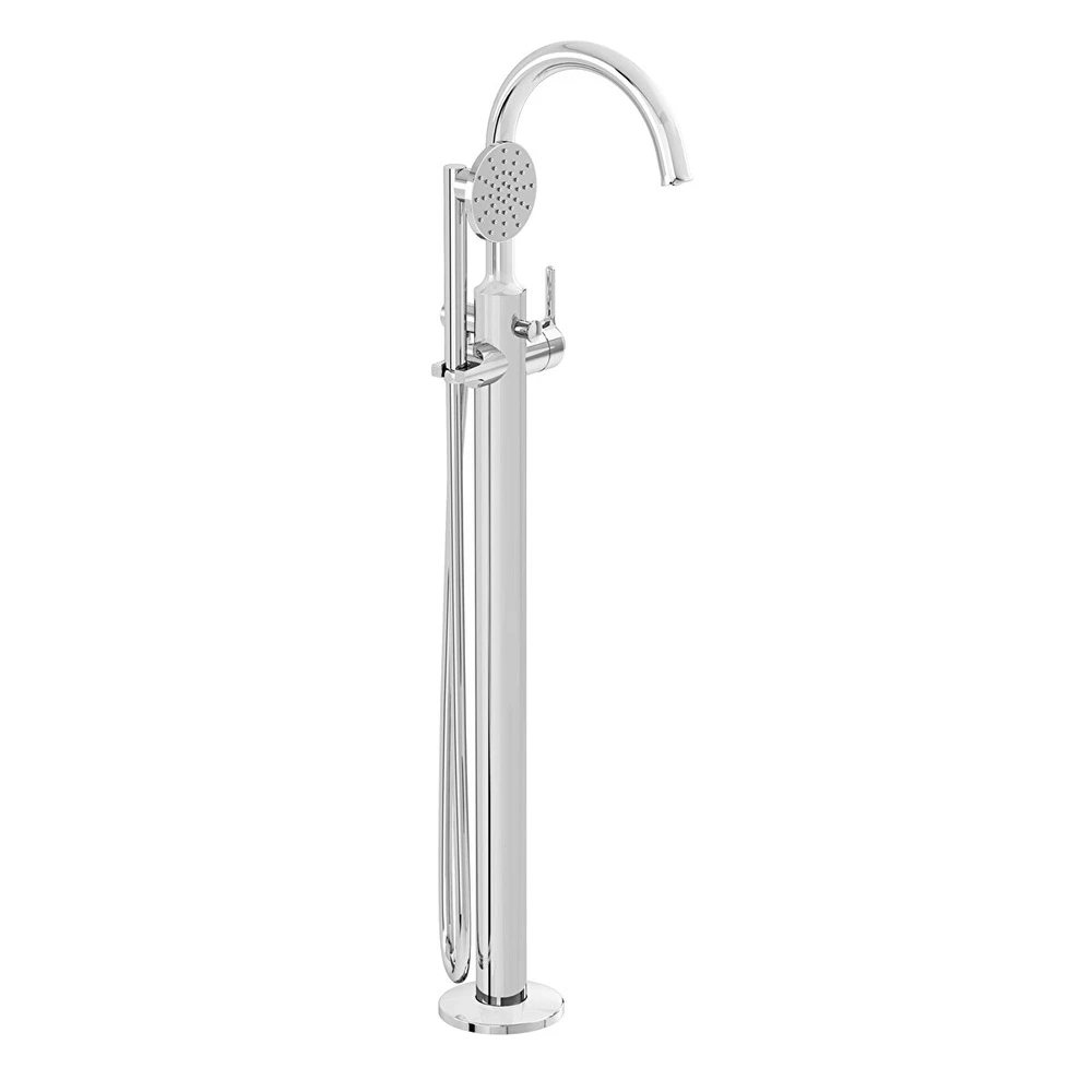 Vitra Origin Classic El Duşlu Yerden Küvet Bataryası A42898
