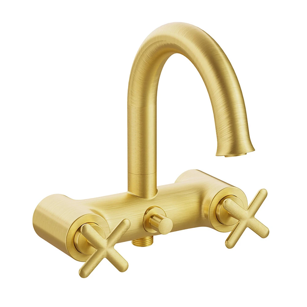 Vitra Origin Classic Fırçalanmış Altın Banyo Bataryası A4289325