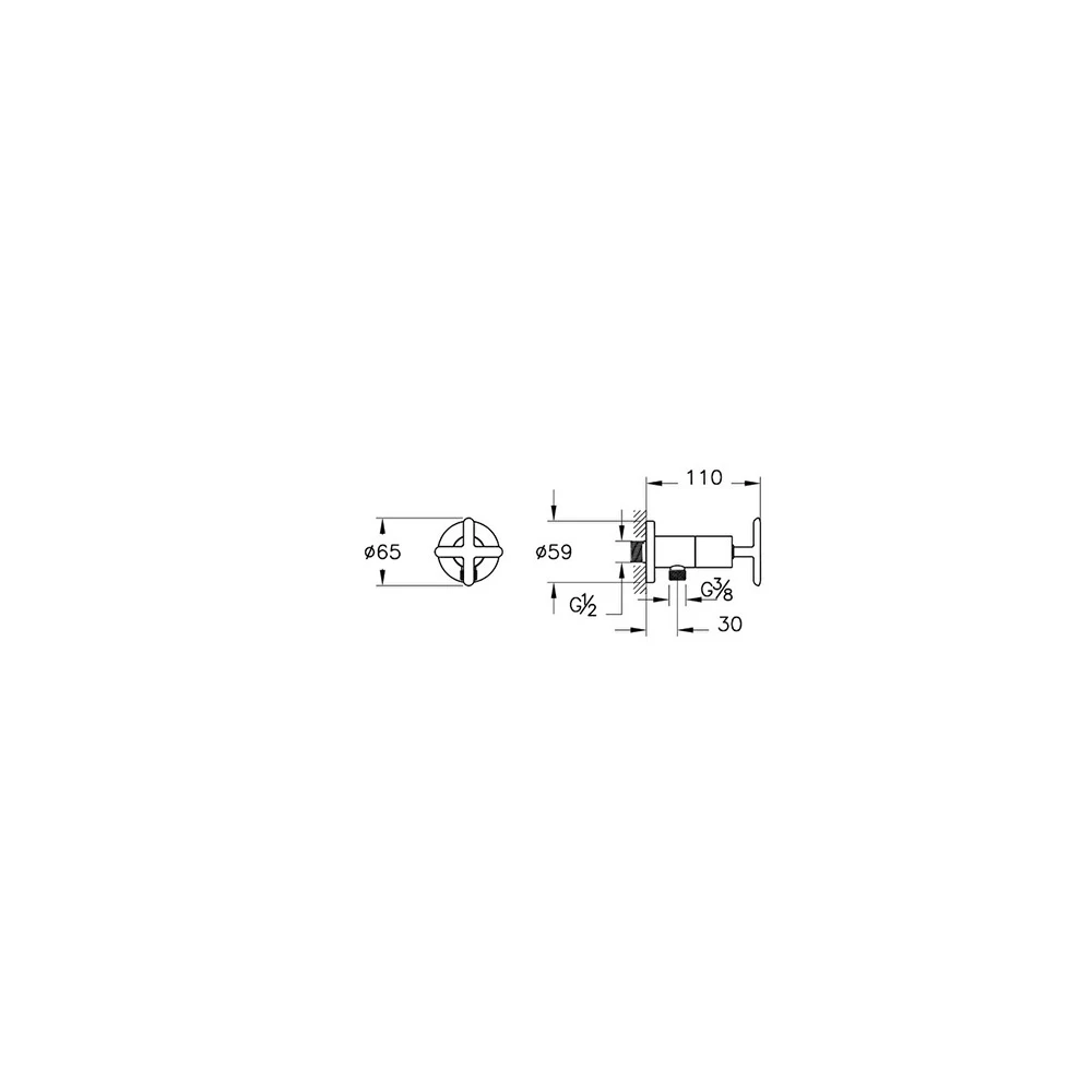 Vitra Origin Classic Mat Siyah Ara Musluk A4525936 2