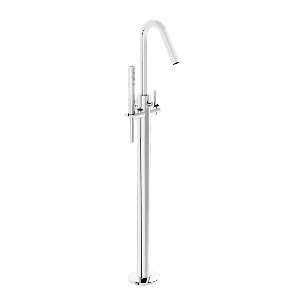 Vitra Origin El Duşlu Yerden Küvet Bataryası A42681