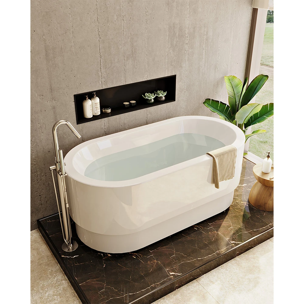 Vitra Origin El Duşlu Yerden Küvet Bataryası A42681 2