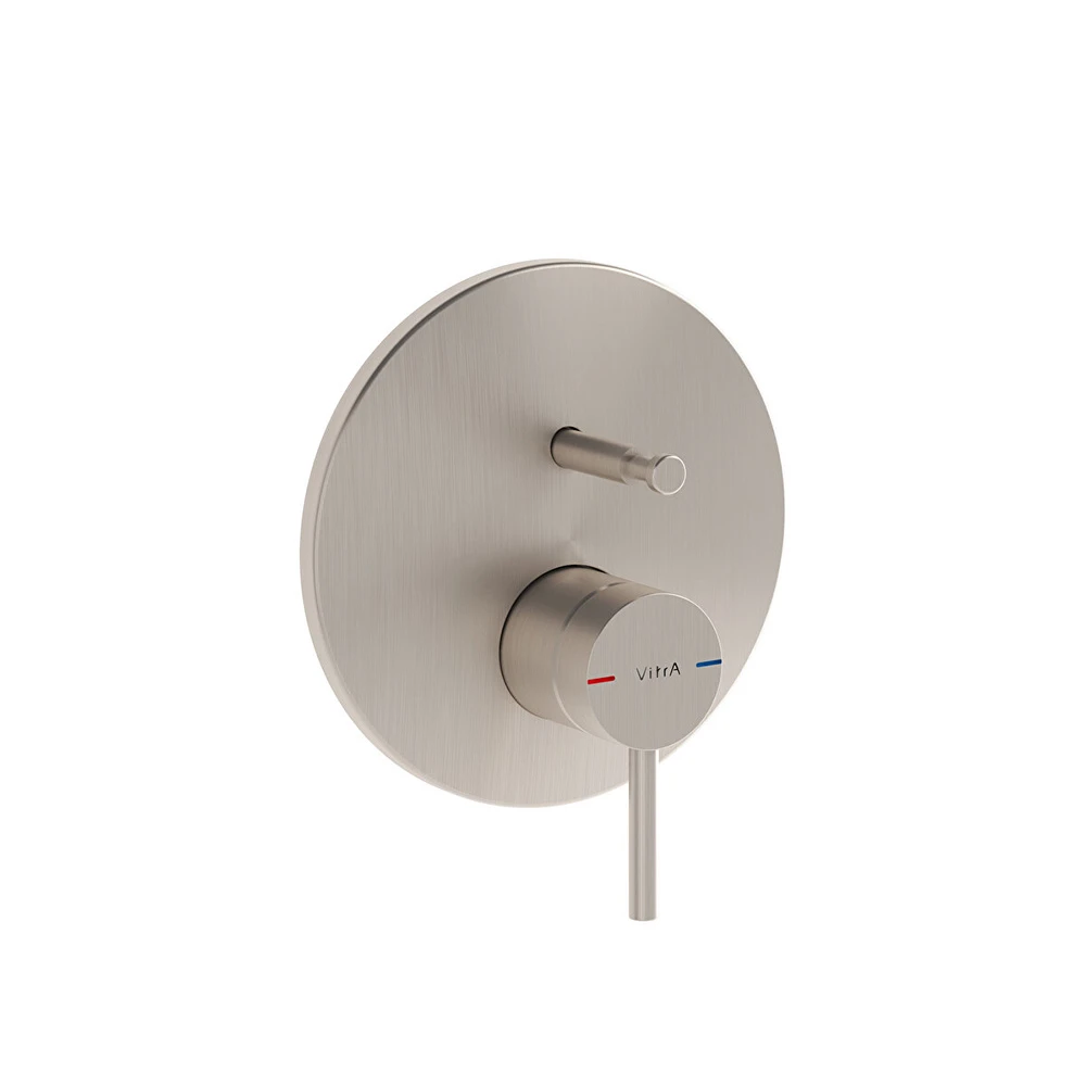 Vitra Origin Fırçalanmış Nikel Ankastre Banyo Bataryası A4262034