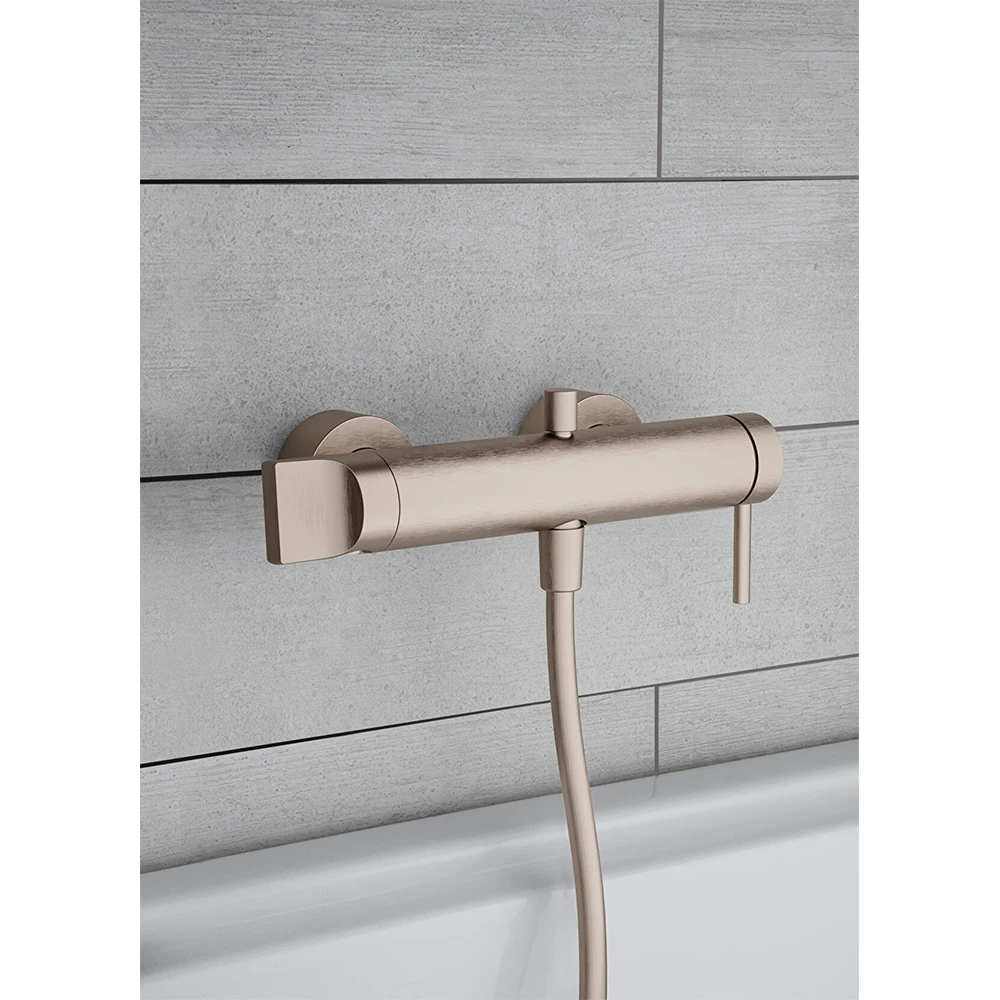 Vitra Origin Fırçalanmış Nikel Banyo Bataryası A4261934 2