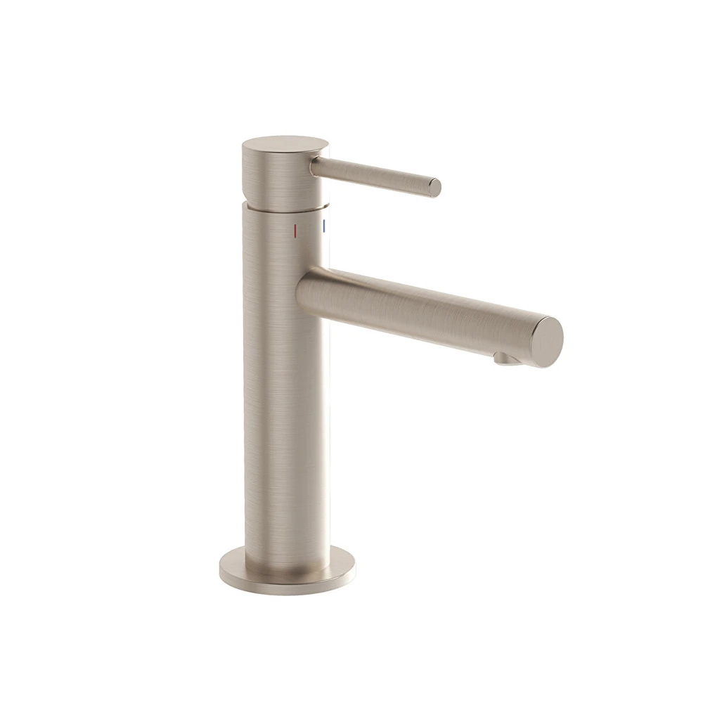 Vitra Origin Fırçalanmış Nikel Lavabo Bataryası A4255634