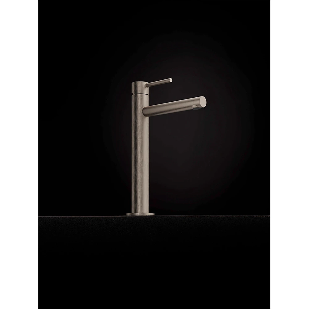 Vitra Origin Fırçalanmış Nikel Yüksek Lavabo Bataryası A4255734 2