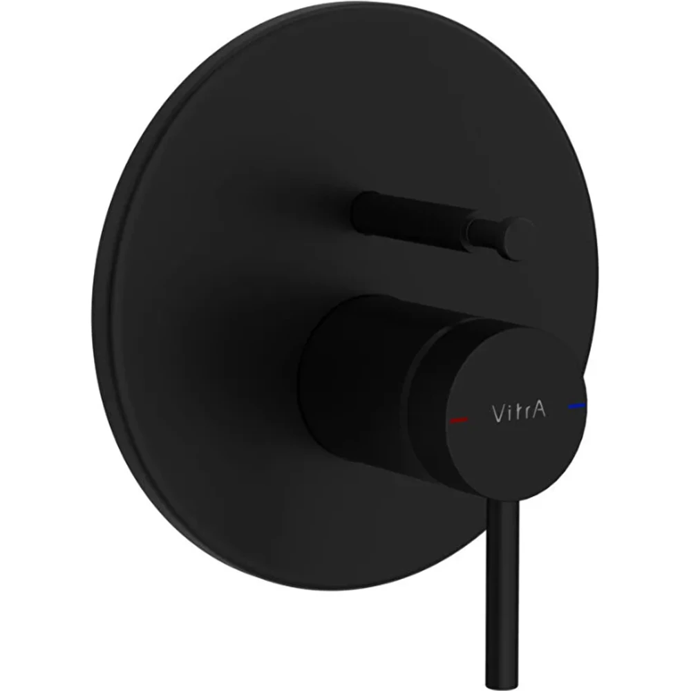 Vitra Origin Mat Siyah Ankastre Mekanik Banyo Bataryası - A4282236