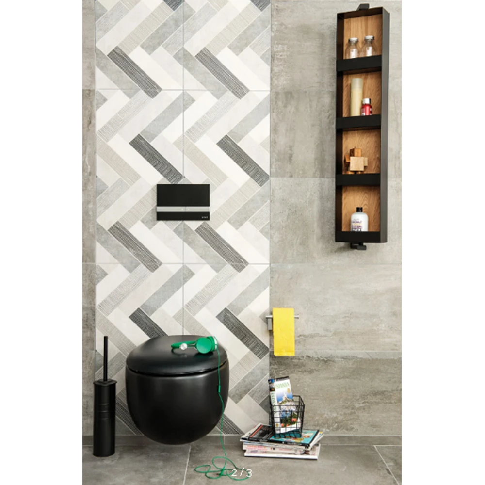 Vitra Origin Mat Siyah Yerden Tuvalet Fırçalığı A4489336 2