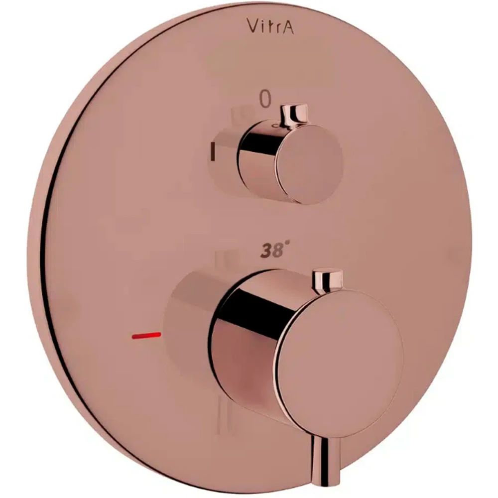 Vitra Origin Soft Bakır Ankastre Termostatik Duş Bataryası - A4267229