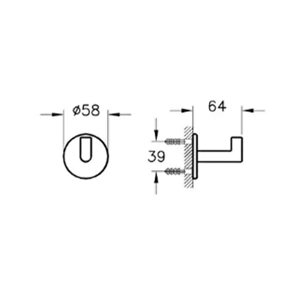 Vitra Origin Tekli Askı A44884 3