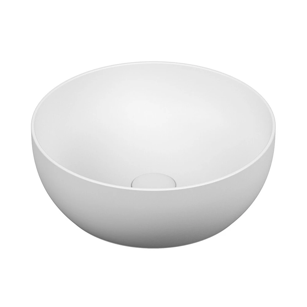 Vitra Outline 40x40 Cm Yuvarlak Mat Beyaz Çanak Lavabo 5992B401-0016