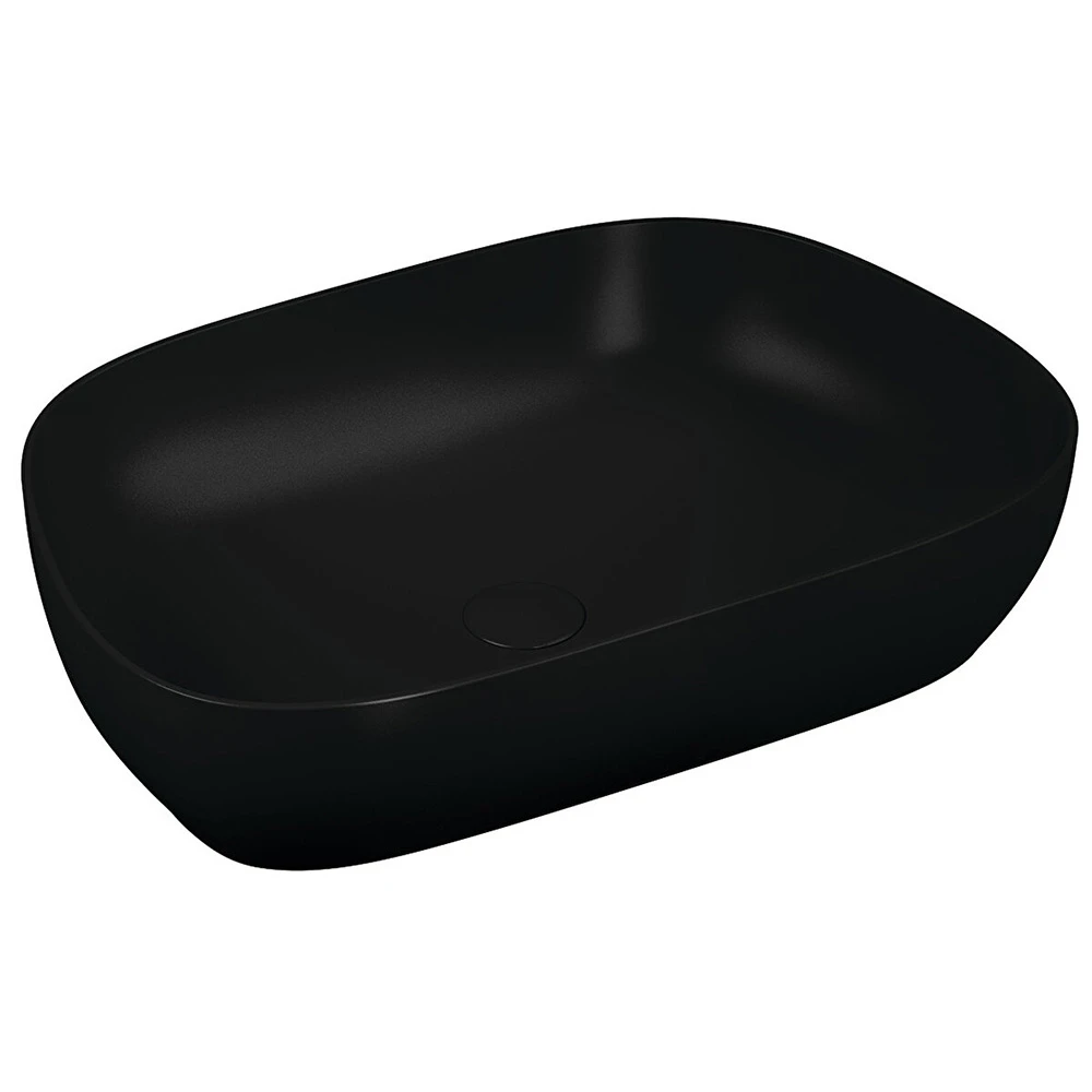 Vitra Outline 60x41 Cm Mat Siyah Çanak Lavabo 5993B483-0016