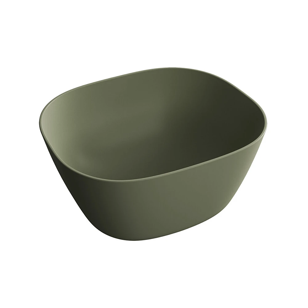 Vitra Plural 45x38 Cm Oval Mat Yosun Yeşili Çanak Lavabo 7811B475-0016