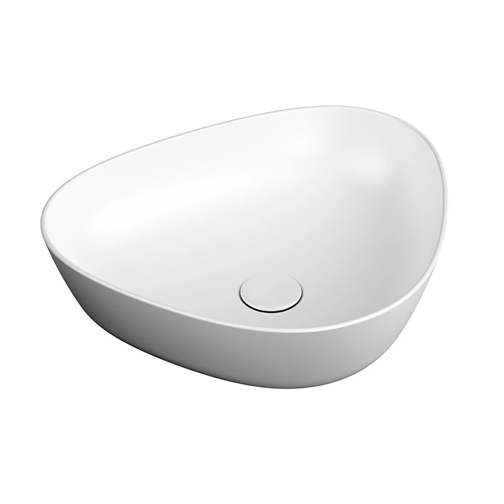 Vitra Plural 45x40 Cm Üçgen Mat Beyaz Çanak Lavabo 7812B401-0016