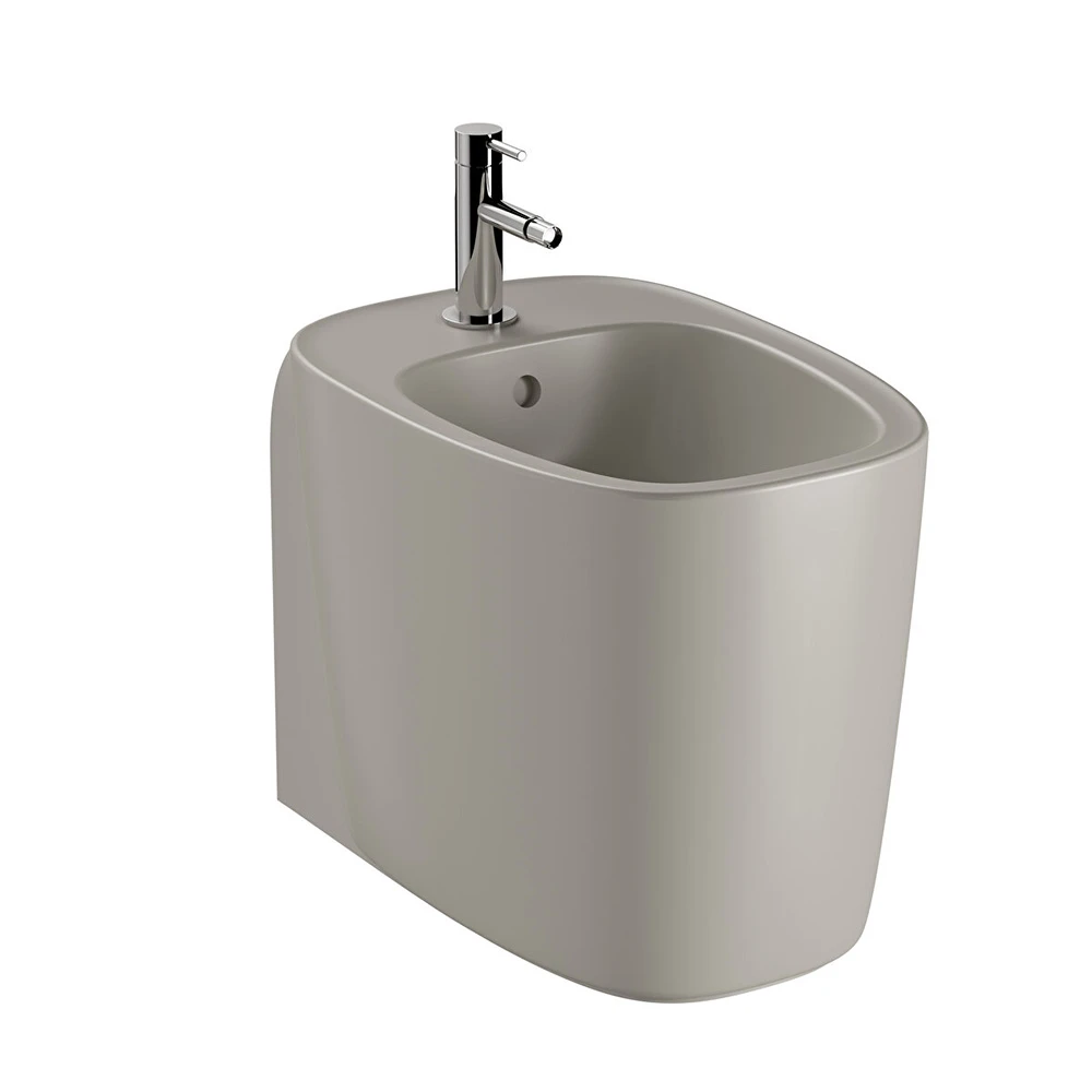 Vitra Plural 55 Cm Mat Bej Duvara Sıfır Yerden Bide 7816B401-0288