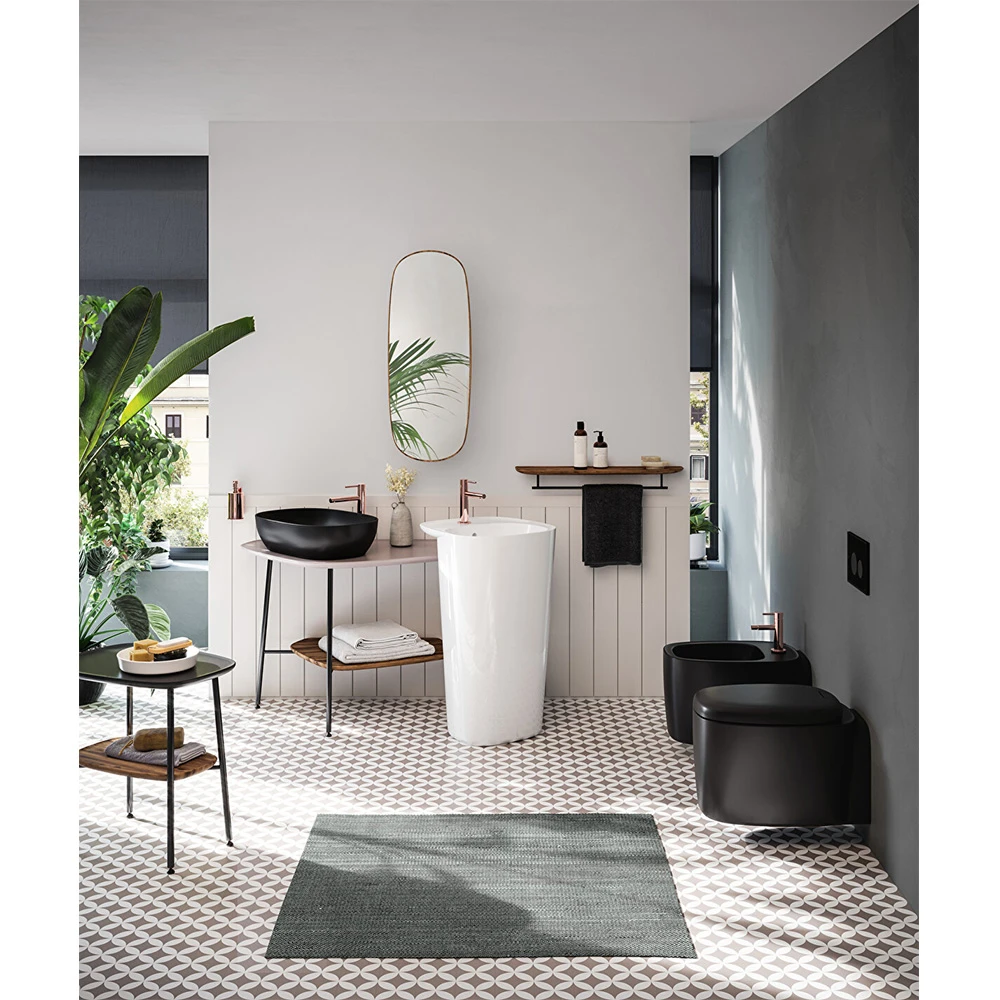 Vitra Plural 55 Cm Mat Siyah Asma Bide 7831B483-0288 2