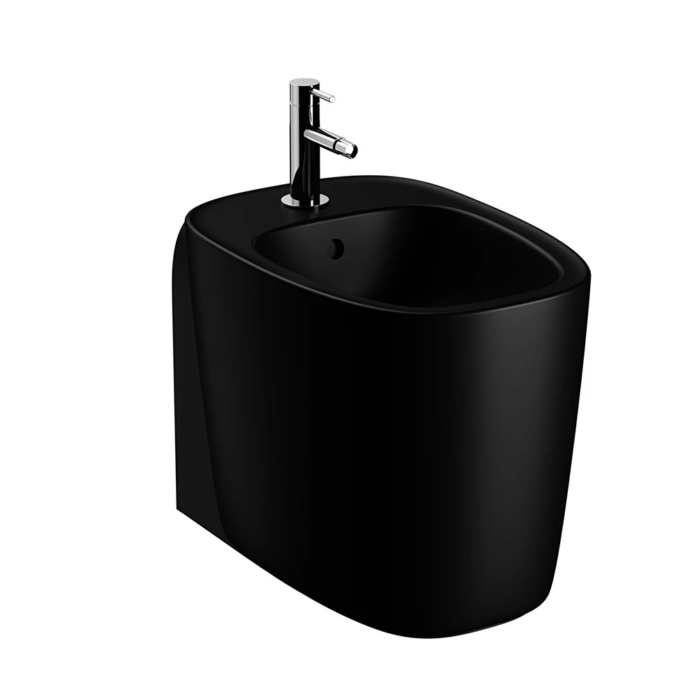 Vitra Plural 55 Cm Mat Siyah Duvara Sıfır Yerden Bide 7816B483-0288