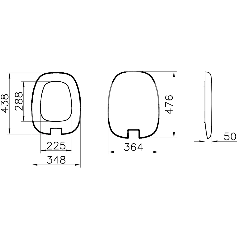 Vitra Plural Altın Metal Menteşeli Mat Kum Beji Yavaş Kapanır Klozet Kapağı - 126-422-019 2
