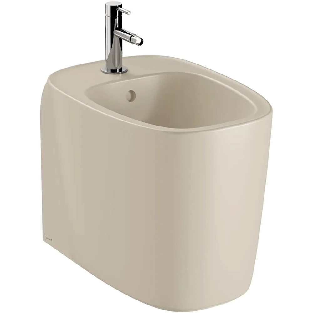 Vitra Plural Mat Kum Beji Yerden Duvara Tam Dayalı Bide - 7816B422-0288