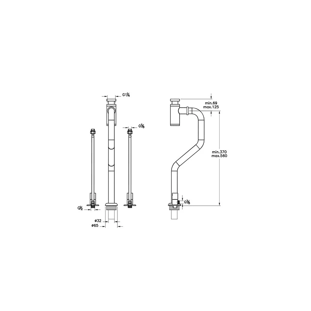 Vitra Plural Monoblok Sifon Seti A45157 2