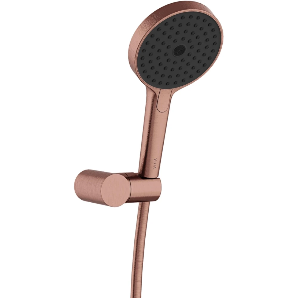 Vitra Prime Round 3 Fonksiyonlu Fırçalı Bakır El Duşu Takımı - A4592424