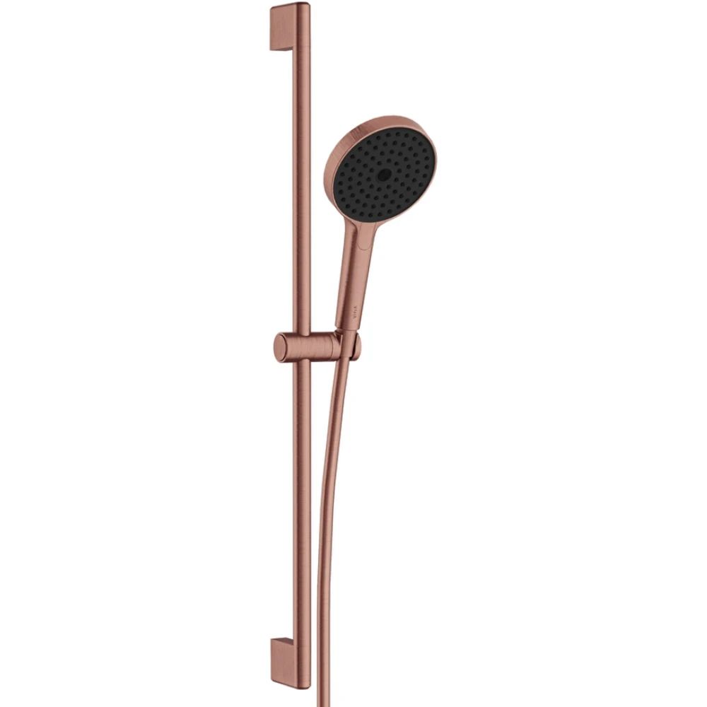 Vitra Prime Round 3 Fonksiyonlu Fırçalı Bakır Sürgülü El Duşu Takımı - A4592724