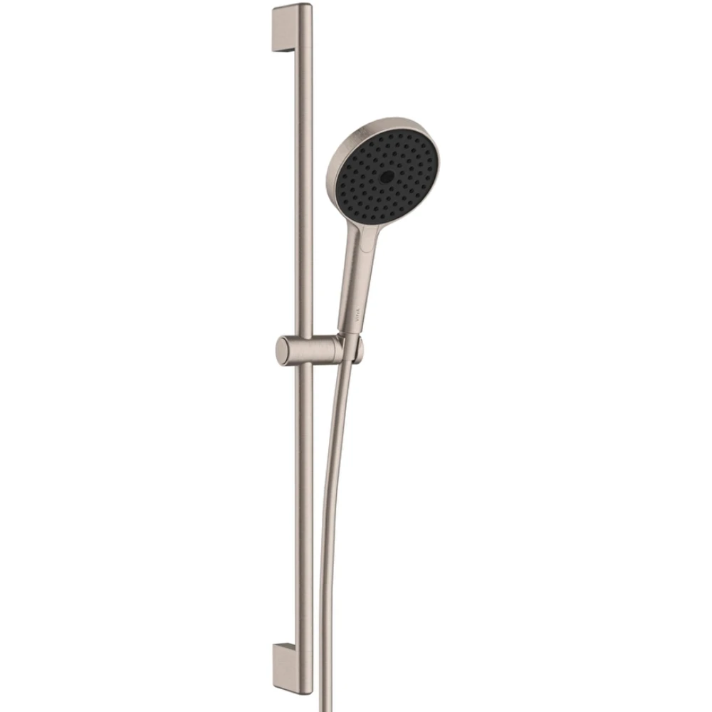 Vitra Prime Round 3 Fonksiyonlu Fırçalı Nikel Sürgülü El Duşu Takımı - A4592734