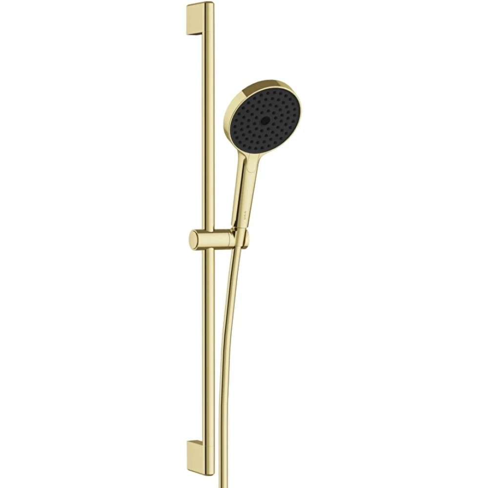 Vitra Prime Round 3 Fonksiyonlu Soft Altın Sürgülü El Duşu Takımı - A4592774