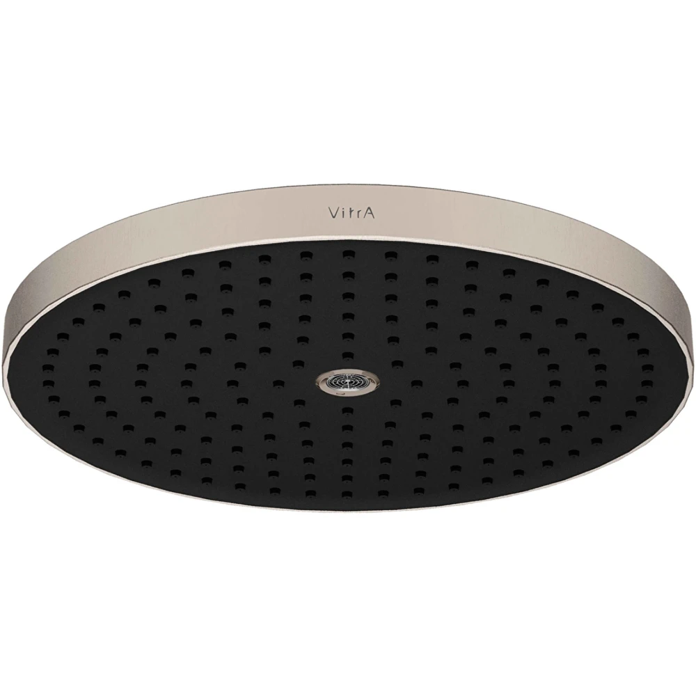Vitra Prime Round 30 Cm 2 Fonksiyonlu Fırçalı Nikel Duş Başlığı - A4592234