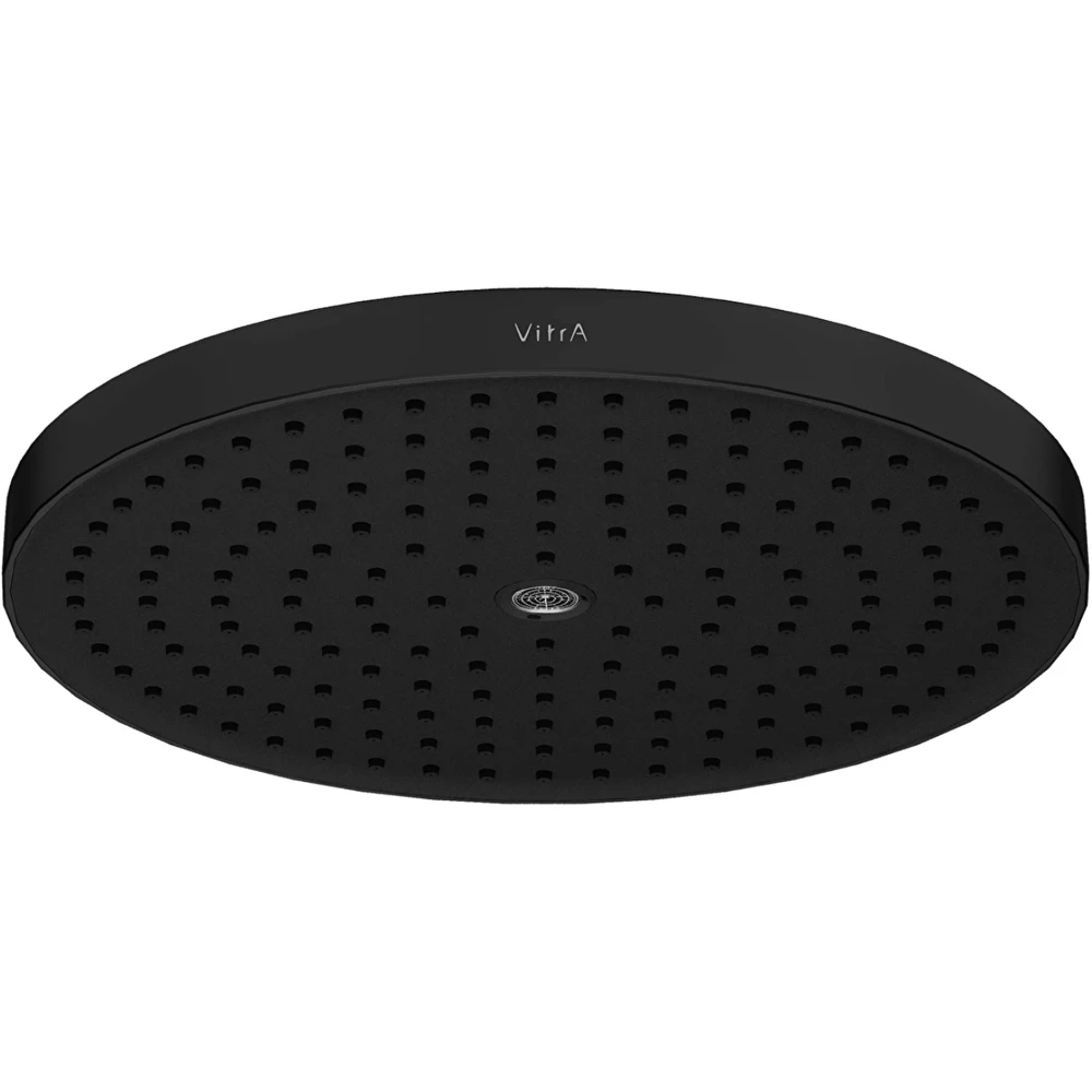Vitra Prime Round 30 Cm 2 Fonksiyonlu Mat Siyah Duş Başlığı - A4592236