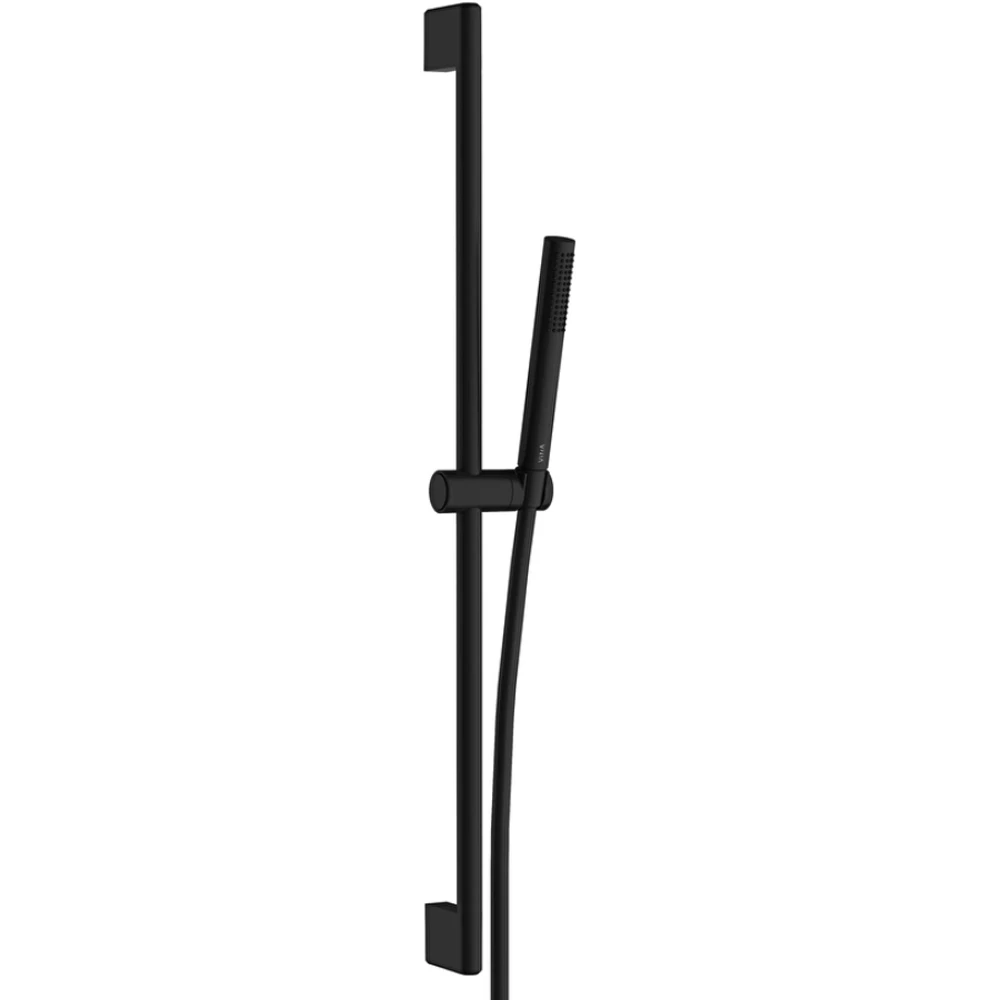 Vitra Prime Stick 3 Fonksiyonlu Mat Siyah Sürgülü El Duşu Takımı - A4592936