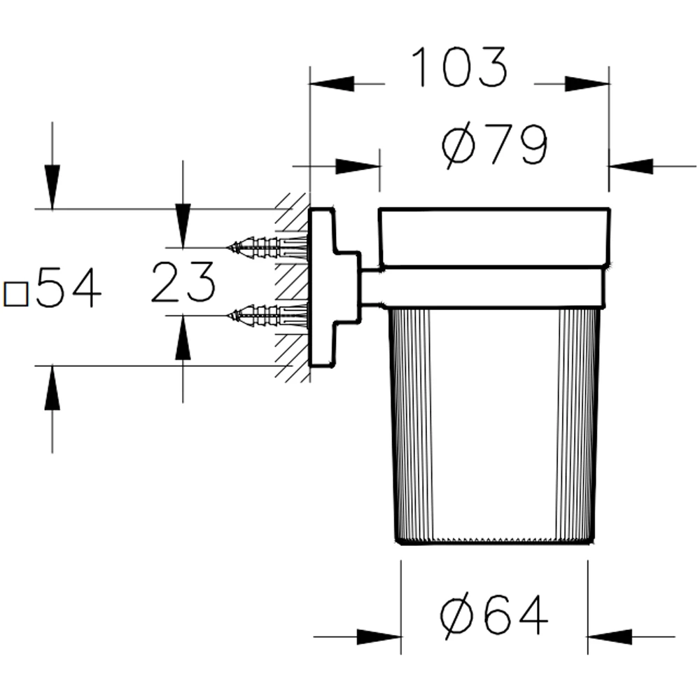 Vitra Root Diş Fırçalığı - A44806 3