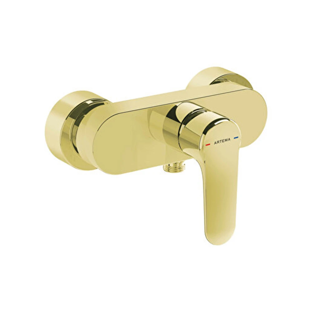 Vitra Root Round Soft Altın Duş Bataryası A4272674