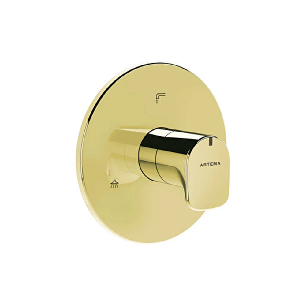 Vitra Root Round Ankastre Soft Altın Termostatik Banyo Bataryası A4337874