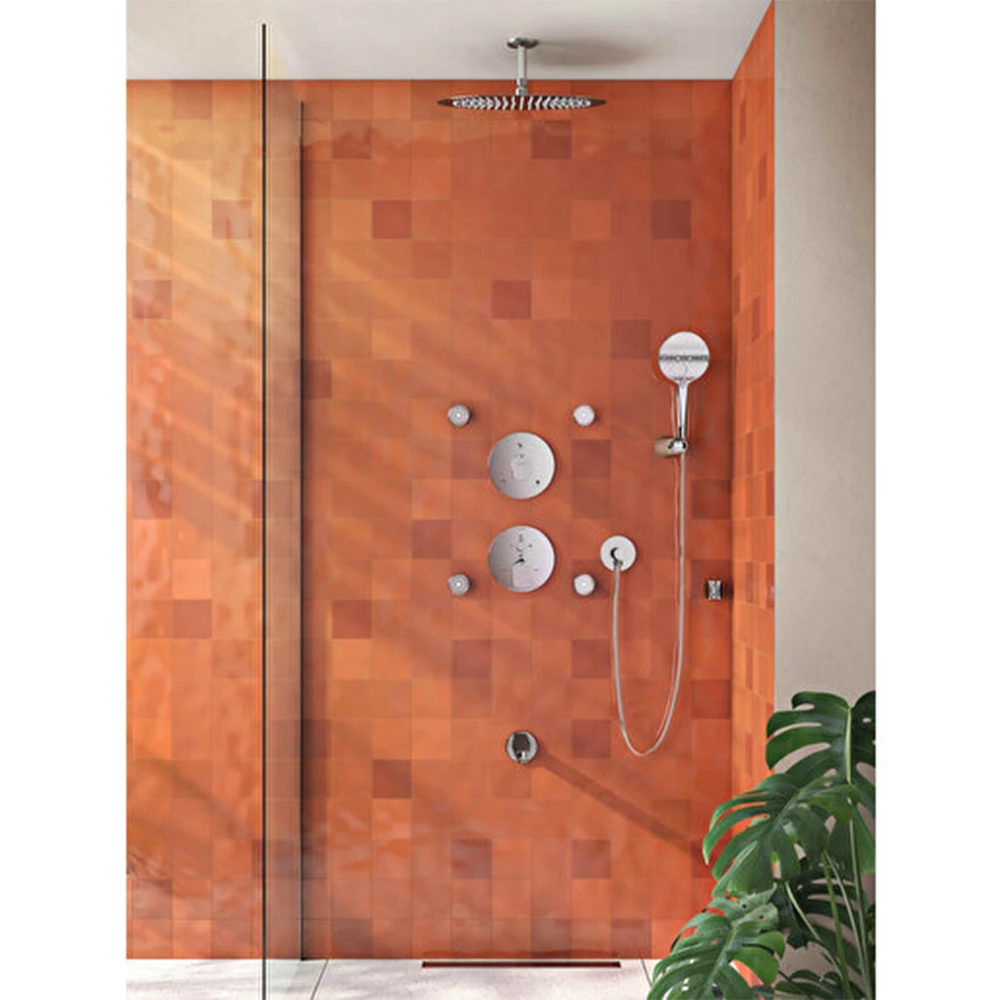 Vitra Root Round Ankastre Termostatik Banyo Bataryası A43258 3