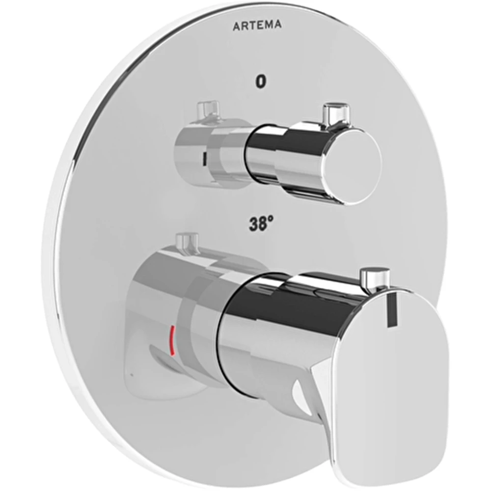 Vitra Root Round Ankastre Termostatik Banyo Bataryası - A42694