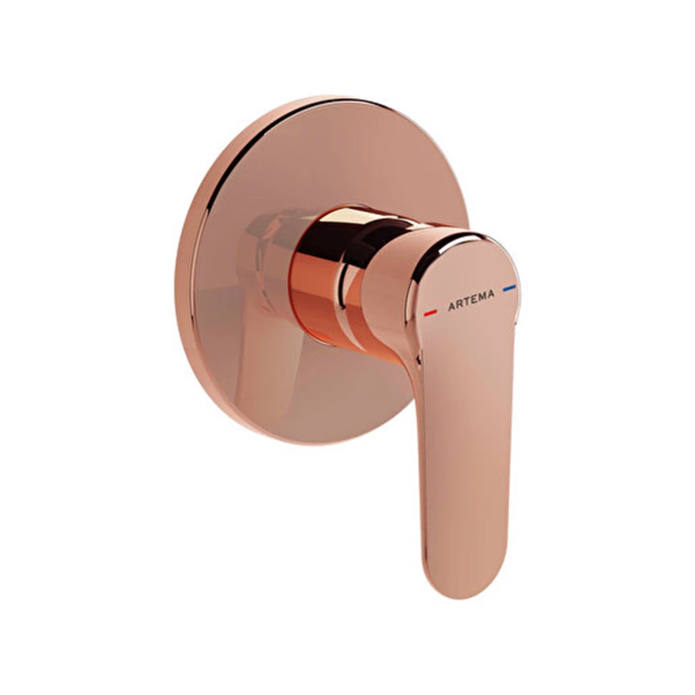 Vitra Root Round Soft Bakır Ankastre Duş Bataryası A4272829