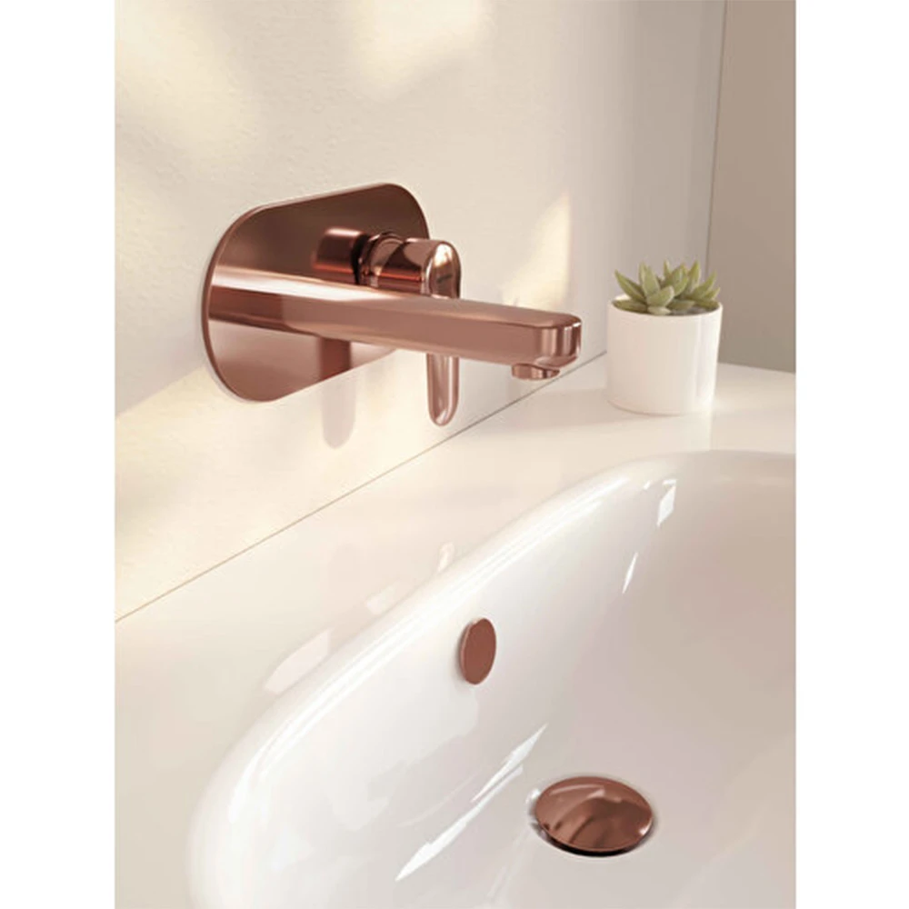 Vitra Root Round Soft Bakır Ankastre Lavabo Bataryası A4272129 2